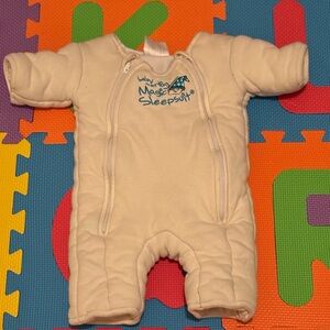 Baby Merlin's Magic Sleepsuit - Cozy Yellow Sleep Sack